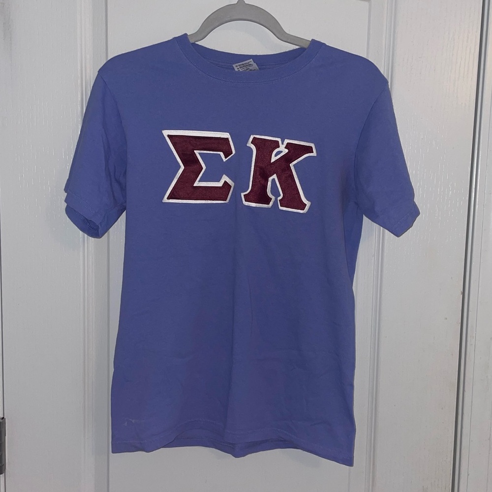 Sigma Kappa Block Letters Shirt